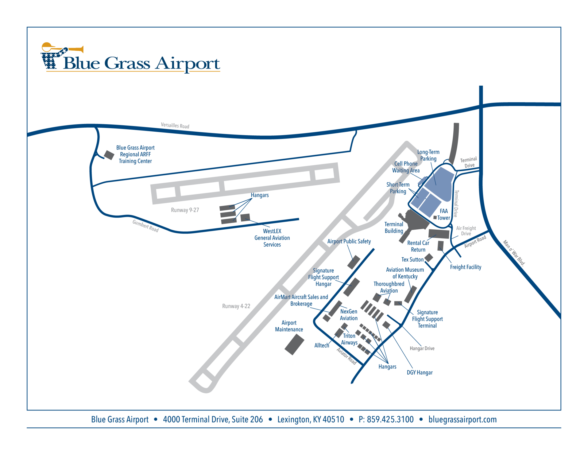 Property Map Blue Grass Airport LEX   Map General Property 2021 New Website 1 2048x1583 